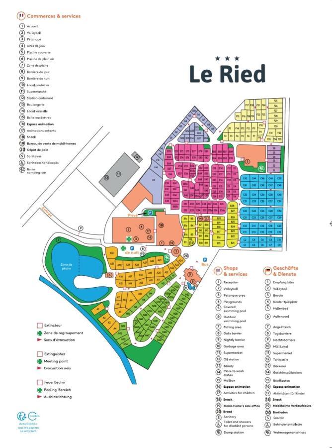 Le Ried Camping To Hapi Boofzheim Εξωτερικό φωτογραφία